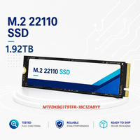 Hard Disk SSD 7450PRO 1.92T Bekas, Hard Drive M.2 22110 Gen4*4 Nvme MTFDKBG1T9TFR-1BC1ZABYY SSD Server Laptop
