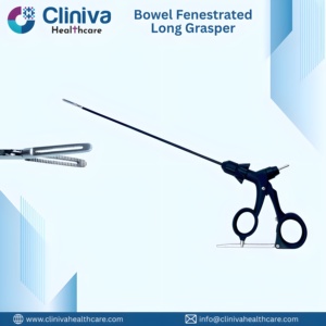 <b>Laparoscopic</b> Bowel-Fenestrated Long Grasper Manual <b>Laparoscopic</b> <b>Instruments</b> Surgical <b>Instrument</b> Set - Product Image 1