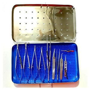 Juego de 10 Piezas de Instrumentos Quirúrgicos Oftálmicos de Acero Inoxidable Wenquar para Microcirugía - Product Image 3