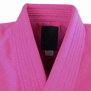 Uniforme de entrenamiento de MMA ligero de alta calidad, color rosa, trajes de judo con diseño y talla personalizados - Product Image 5