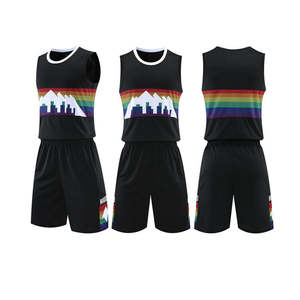 Custom Unique Design High Quality Basketball Uniform Men Quick Dry Wholesale Sports Wear Basketball Uniform - Product Image 4