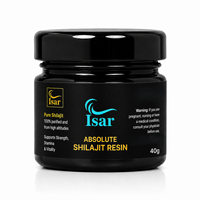 Résine de Shilajit de l'Himalaya de qualité supérieure 40g, 100% pure, pour l'énergie et le soutien quotidien du bien-être chez les adultes