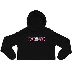 เสื้อฮู้ดครอปผู้หญิง แจ็คแอนด์จิล MOM ผ้าฟลีซนุ่ม แขนยาว สวมใส่สบาย แฟชั่นลำลอง เสื้อฮู้ดครอป สั่งทำได้ ขายส่งเสื้อผ้า - Product Image 1