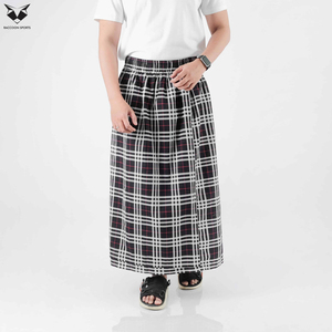 Izar Islámico para Hombre de Alta Densidad, Tejido de Algodón Transpirable con Patrón Clásico a Cuadros, Ropa de Estar Modesta para Hombres Musulmanes - Product Image 4