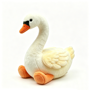 Peluche de Cisne Sentado Realista para Decoración de Cuarto de Niños, Elegante Juguete de Peluche de Cisne, Regalo para Todas las Edades - Product Image 5