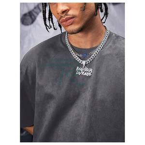 Camisetas Deportivas de Punto Casual para Hombre y Mujer, 75% Algodón, 25% Poliéster, 180 Gramos, Manga Corta, Corte Ajustado, Transpirables, Anti-Pilling - Product Image 5