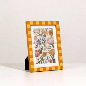 Wooden Photo <b>Frame</b> Multi-Color Acacia Wood <b>Picture</b> <b>Frame</b> MDF <b>Wall</b>-mounted Display <b>Frame</b> - Product Image 2