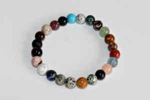 New launched Multicolor Happy <b>Beads</b> <b>Bracelet</b> Natural Gemstone <b>Beads</b> Spiritual Healing Balance <b>Bracelet</b> Bulk Wholesale - Product Image 2