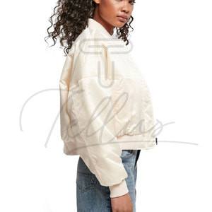Chaqueta Corta Acolchada para Mujer, Personalizada, de Manga Larga, con Relleno Super Bubble, Chaqueta Corta de Invierno para Mujer, Gran Venta - Product Image 3