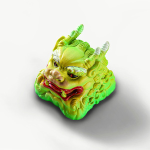 คีย์แคปอนิเมะลึกลับ, คีย์แคปงานฝีมือแบบกำหนดเอง, คีย์แคปอนิเมะน่ารัก, คีย์แคปสีเขียว, ชุดคีย์แคป, คีย์แคปเรซิ่น - Product Image 4