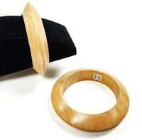Wood Craft India, Nueva Pulsera Clásica de Madera Hecha a Mano, Tamaño Personalizable para Mujer, Joyería de Uso Diario, Decoración para Colgar en la Pared