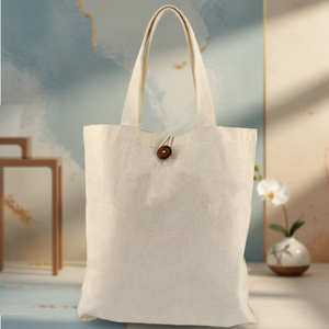 Custom Organic Muslin Cotton Tote Bag Eco-Friendly Biodegradable Handbag for Grocery Shopping Blank Logo Promotional Gift - Product Image 4