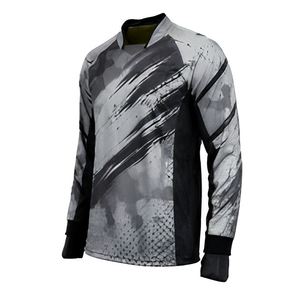 เสื้อเจอร์ซีย์เพนท์บอลแขนยาวสำหรับผู้ชาย ลายพรางสีเทา สำหรับกิจกรรมยิงปืนกลางแจ้ง - Product Image 5