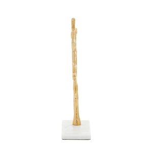 Metal & Marble Jewellery Stand Sculpture <b>Tree</b> Shape Jewelry Organizer Display Holder for <b>Necklaces</b> Earrings Bracelets Rings Home - Product Image 5