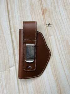 Nouvelle arrivée Western Style 100% étuis de pistolet en cuir véritable à l'intérieur étui de transport dissimulé à la main couverture de pistolet à main - Product Image 6