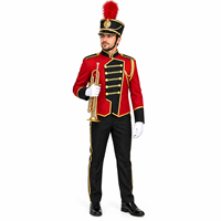Ensemble d'uniformes de fanfare pour hommes sur mesure, veste et pantalon de fanfare, costume de performance cérémoniel Uniforce International