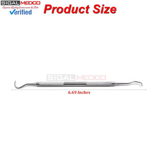 Dental Jaq-uette Scaler Probes Composite Filling Plugger 6.69 Inch Dental Orthodontic Scaler High Quality Medic Instruments - Product Image 3