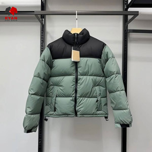 เสื้อแจ็กเก็ตขนเป็ดสำหรับผู้ชายเสื้อแจ็กเก็ตตัวยาวแบบปรับแต่งโลโก้ได้ - Product Image 4