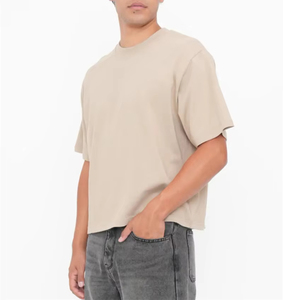 Camisetas de Algodón Personalizadas al por Mayor, Fabricante OEM, Proveedor, Tejido de Punto Jersey de 220 GSM, Fabricación de Ropa al por Mayor con Marca Privada - Product Image 6