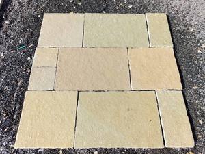 Caliza Amarilla Anantpur de Grado Superior con Laterales Totalmente Naturales para Paisajismo, Pavimentación y Suelos Exteriores - Product Image 2