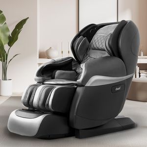 Fauteuil de massage avec rouleaux pour les pieds, zéro gravité, pliable, portable, design gain de place, étirement et massage du corps entier - Product Image 3