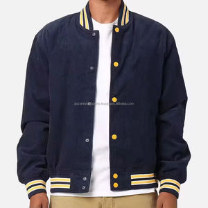 Chaqueta Bordada para Hombre, Talla Grande, Chaqueta de Cuero Personalizada con Letras, Chaqueta de Béisbol, Chaqueta Bomber, Chaquetas Universitarias para Hombre - Product Image 6