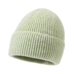 Gorro de Punto Unisex de Color Sólido, 100% Acrílico, Gorro de Invierno para Adultos, Uso Casual - Product Image 3