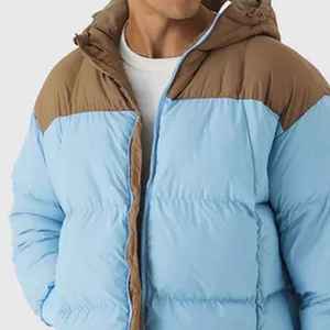 Outdoor winter puffer <b>jacket</b> with <b>warm</b> padded insulation soft lining and flexible comfortable fit for daily use - Product Image 5