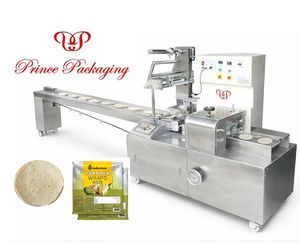 Máquina Envolvedora de Flujo para Tortillas, Tacos, Burritos y Pan Plano, Línea de Empaquetado de Tortillas Totalmente Automática para Máquina de Empaquetado de 10 a 20 Piezas - Product Image 2