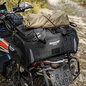 <span class=keywords><strong>Sacoche</strong></span> de selle arrière pour <span class=keywords><strong>moto</strong></span> Rhinowalk Mechanic 50-70l, grand sac de voyage pour ADV, tourisme longue distance - Product Image 6