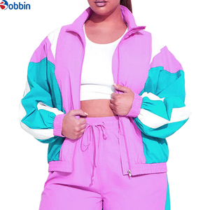 Conjunto Deportivo de 2 Piezas Personalizado Unisex con Capucha, Cortavientos Impermeable, Ropa Deportiva Urbana, Transpirable, Ligero, de Poliéster con Cierre - Product Image 4