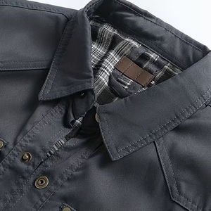 Chemise tactique respirante coupe-vent avec logo personnalisé imprimé, qualité supérieure, confortable, manches longues, en vente en ligne - Product Image 3