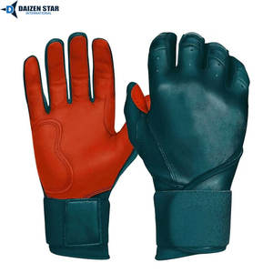 ถุงมือตีเบสบอล หนัง/หนังสังเคราะห์ ปรับแต่งสี/ขนาดได้ น้ำหนักเบา คุณภาพสูง สวมใส่สบาย สำหรับฝึกซ้อม พร้อมตะขอเกี่ยว - Product Image 2