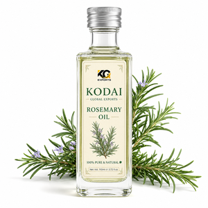 Aceite de Romero Kodai 100% Puro y Natural, Líquido Herbal con Enchufe Estadounidense, Cuidado de la Piel y el Cabello, Tamil Nadu - Product Image 1