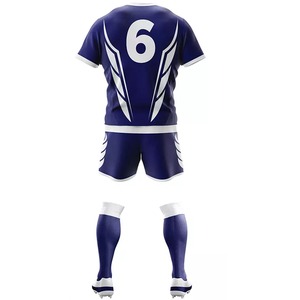 Uniforme de Rugby Personalizado al por Mayor, Jersey y Pantalones Cortos Profesionales para Equipo, Ropa Deportiva Transpirable de Secado Rápido, Kit para Partido - Product Image 3