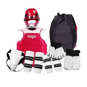 Protector Corporal de Artes Marciales de PU de Alta Calidad con Logotipo Personalizado, Equipo de Karate, Set de Taekwondo - Product Image 1