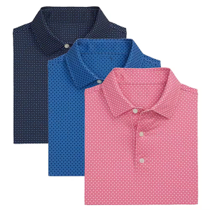 Polo da uomo personalizzate estive popolari, traspiranti, ad asciugatura rapida, a maniche corte, da golf, con colletto a polo, vestibilità ampia - Product Image 3