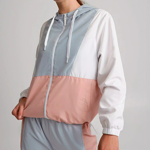 Conjunto de 2 Piezas para Mujer, con Capucha, Corte Regular, Transpirable, de Spandex/Algodón, Shorts, Impermeable, Secado Rápido, para Invierno - Product Image 6