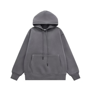 Sweat-shirt à capuche léger en mélange de coton à manches longues pour le sport et les activités de plein air - Product Image 3