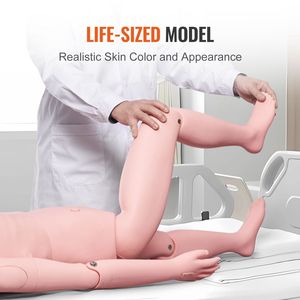 Mannequin masculin grandeur nature en PVC pour la formation et l'éducation en soins infirmiers - Product Image 4