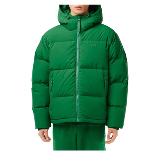 Customizable American Mens Hooded Puffer <b>Jacket</b> Thick Quilted Winter Coat Waterproof Warm Zip Up Casual Outdoor Outerwear - Product Image 4