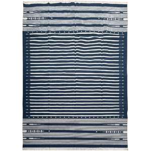 Tapis en coton artisanal élégant pour la décoration de sol du salon et de la chambre à coucher - Product Image 4