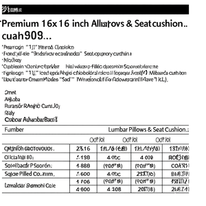 Premium 16x16 Inch Microfiber Seat Cushion Thick Memory-Filled Square <b>Chair</b> <b>Pad</b> for Home and Hotel Use - Product Image 2