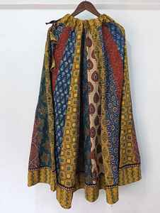 Cinturón Elástico de Algodón, Falda de Algodón Ajustable para Mujer, Ropa Casual, Faldas con Estampado Floral Hecho a Mano, Varios Estilos en Oferta - Product Image 3