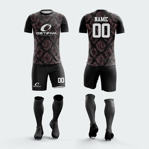Camiseta de Fútbol Personalizada Unisex 2026, Manga Corta, Cuello Redondo, Impresión Digital, Transpirable, Secado Rápido, 100% Poliéster, 220g, para Equipo de Fútbol - Product Image 6