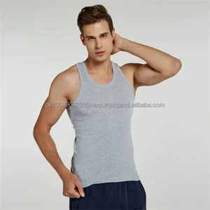 เสื้อกล้ามออกกำลังกายผู้ชายแบบสปอร์ต คุณภาพสูง สกรีนโลโก้ตามสั่ง - Product Image 4