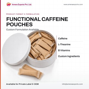 Poudres énergétiques végétaliennes sans sucre en sachets, marque privée, pour adultes, non destinées aux femmes enceintes, fabricant OEM - Product Image 3