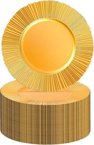 Plato de Presentación Moderno de Acero Inoxidable para Mesa de Comedor Vintage con Centro de Mesa Elegante y Atemporal, Ecológico - Product Image 3