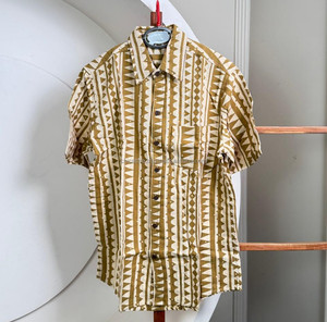 New Fashion Design Factory High Quality Block Print Business <b>Dress</b> <b>Shirt</b> Casual Plus Size Men's <b>Shirts</b> Half <b>Sleeves</b> Casual <b>Shirt</b> - Product Image 2