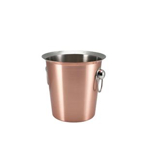 Cubo de cobre sólido de la mejor calidad con acabado pulido y alta resistencia para ceremonias religiosas y uso doméstico, procedente de la India. - Product Image 3